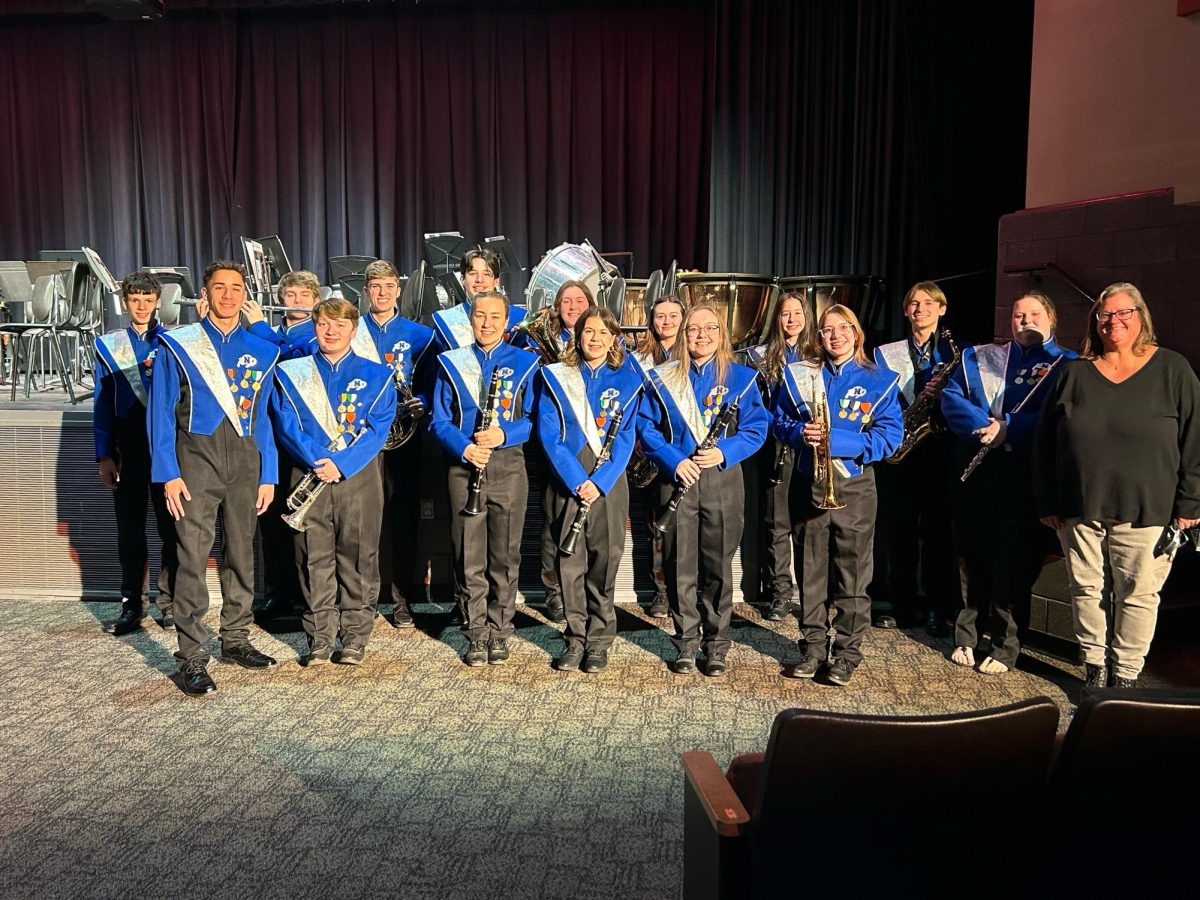 Newport band members participated in the annual Perry County Honors Band festival. (Courtesy of Mrs. Mullen)