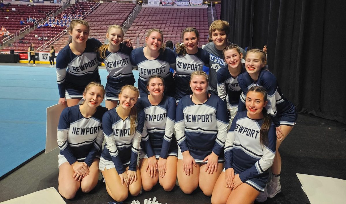 Newports team placed 19th at the state competition in Hershey in February. 
