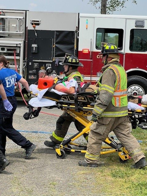 Mock crash instills serious message before prom festivities