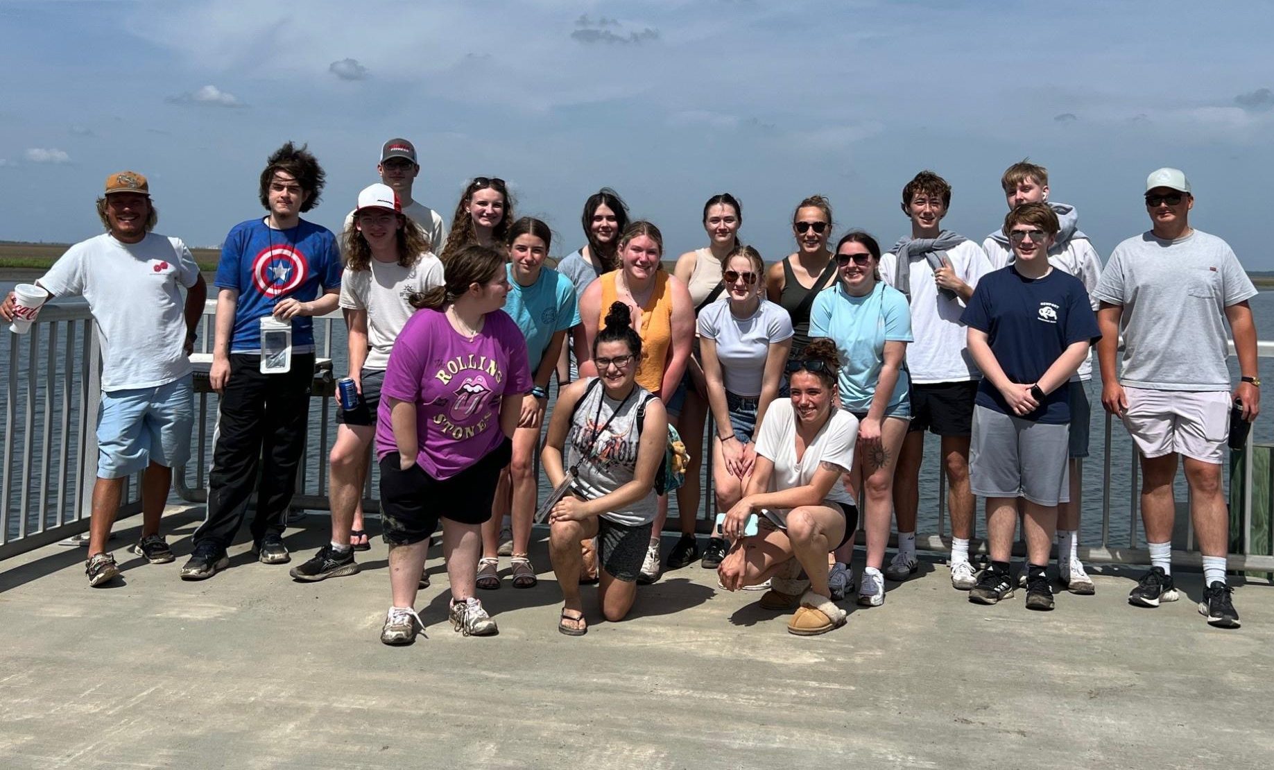 The seniors on Tybee Island