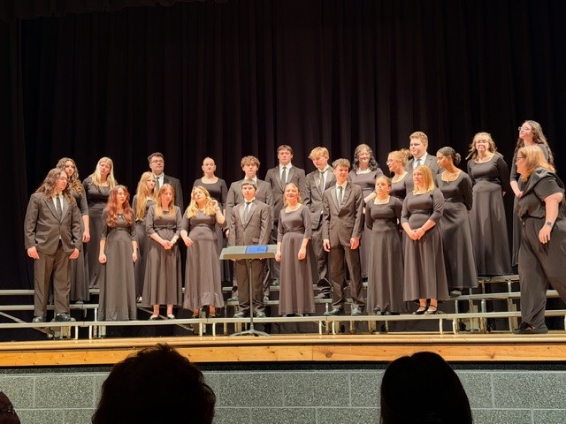 Innovation performed as a group after several individual numbers during their final concert before their Carnegie Hall debut. 